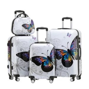 Beibye 3-teiliges Reisekofferset (Trolleys Hartschale S/L/XL)