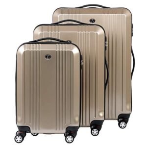 Fergé Kofferset Cannes mit 3 Trolleys (Hartschalenkoffer)